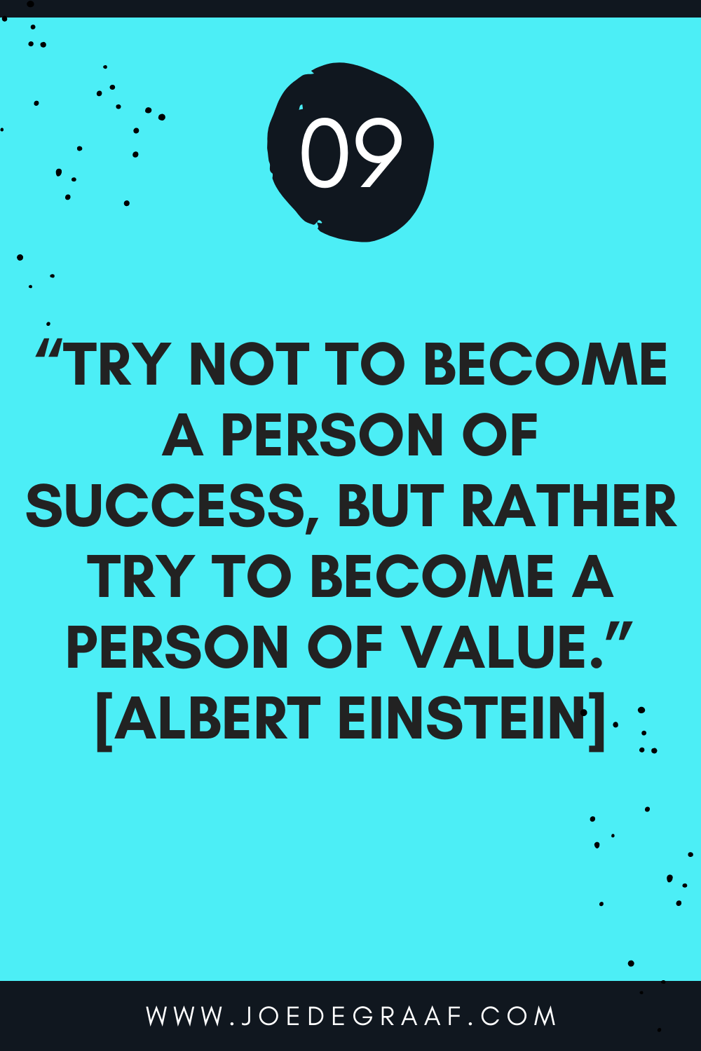 Einstein quote on work motivation