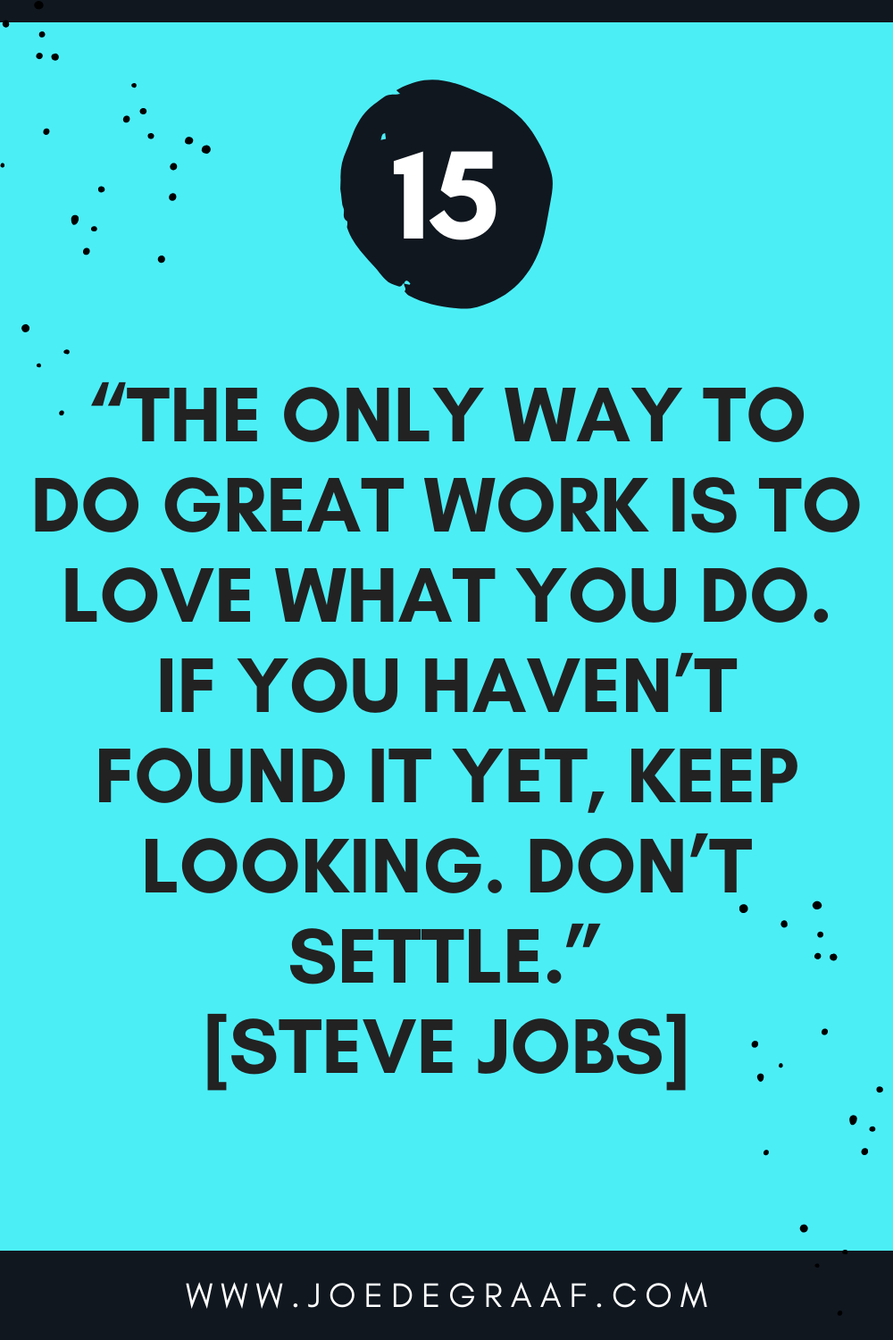 Steve Jobs work motivation quote